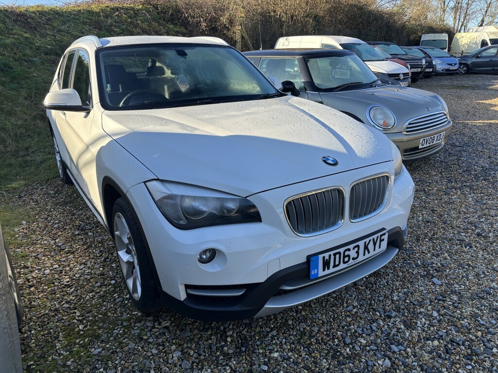 BMW X1 Suv 2.0 X1 Xdrive18d Xline 201363 WD63KYF White #4