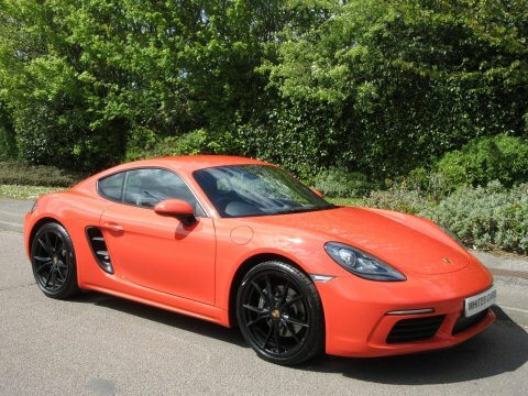 Porsche 718 Cayman 2017 17 2.0T Orange