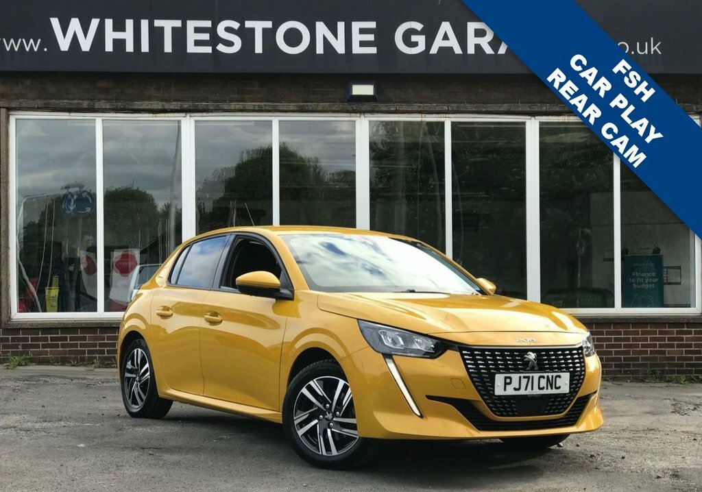 Peugeot 208 1L Allure Premium Yellow