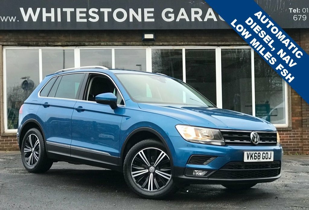 Volkswagen Tiguan 2L Se Navigation VK68GOJ Blue