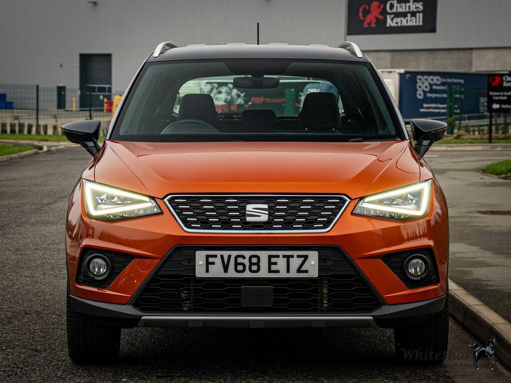 Seat Arona Suv 1.0 Tsi Xcellence Lux Dsg Euro 6 Ss 20 FV68ETZ Orange #2
