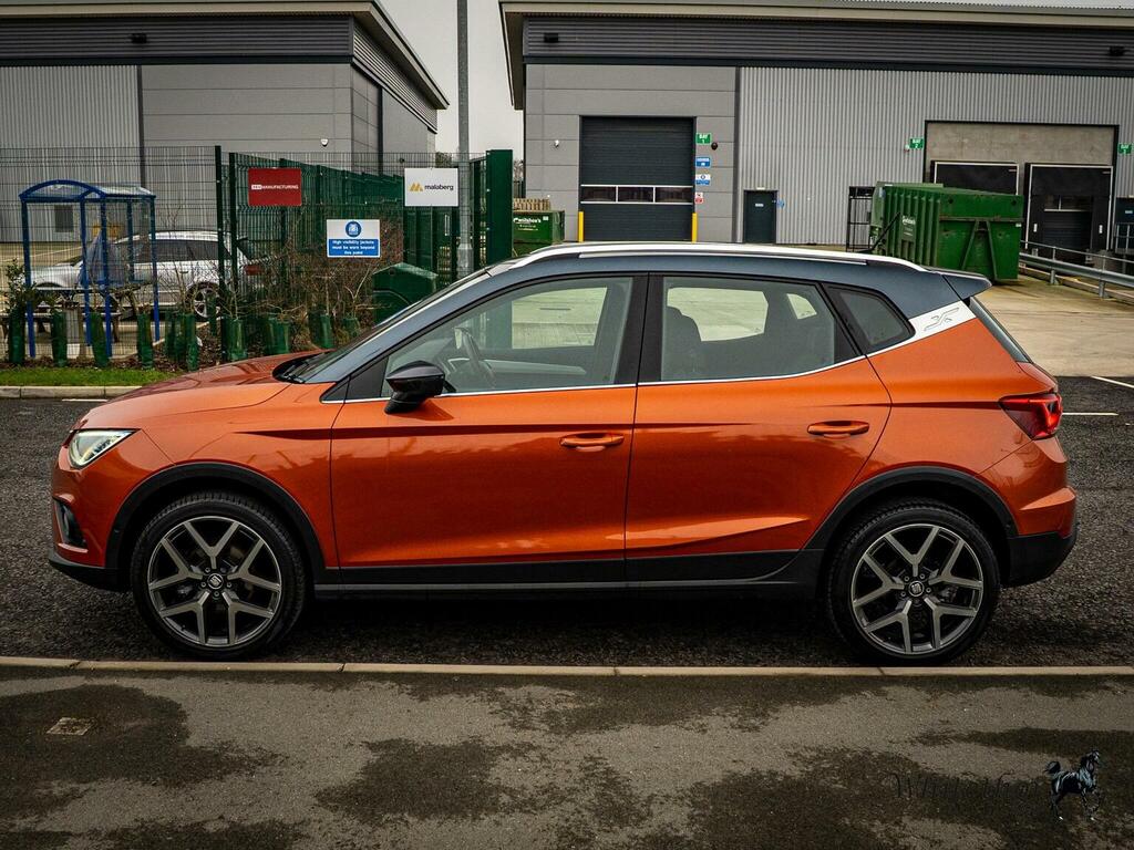 Seat Arona Suv 1.0 Tsi Xcellence Lux Dsg Euro 6 Ss 20 FV68ETZ Orange #6