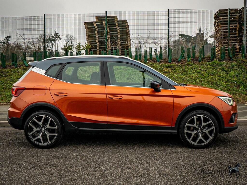 Seat Arona Suv 1.0 Tsi Xcellence Lux Dsg Euro 6 Ss 20 FV68ETZ Orange #3