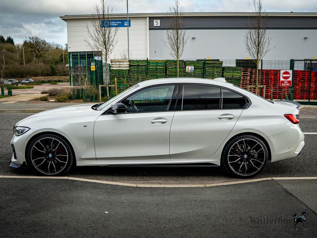 BMW 3 Series Saloon 2.0 320D Mht M Sport Euro 6 Ss YC70HLX White #6