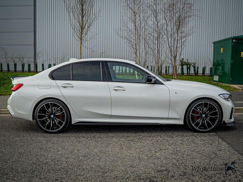 BMW 3 Series Saloon 2.0 320D Mht M Sport Euro 6 Ss YC70HLX White #3