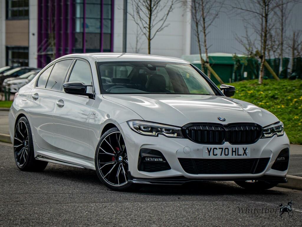 BMW 3 Series Saloon 2.0 320D Mht M Sport Euro 6 Ss White