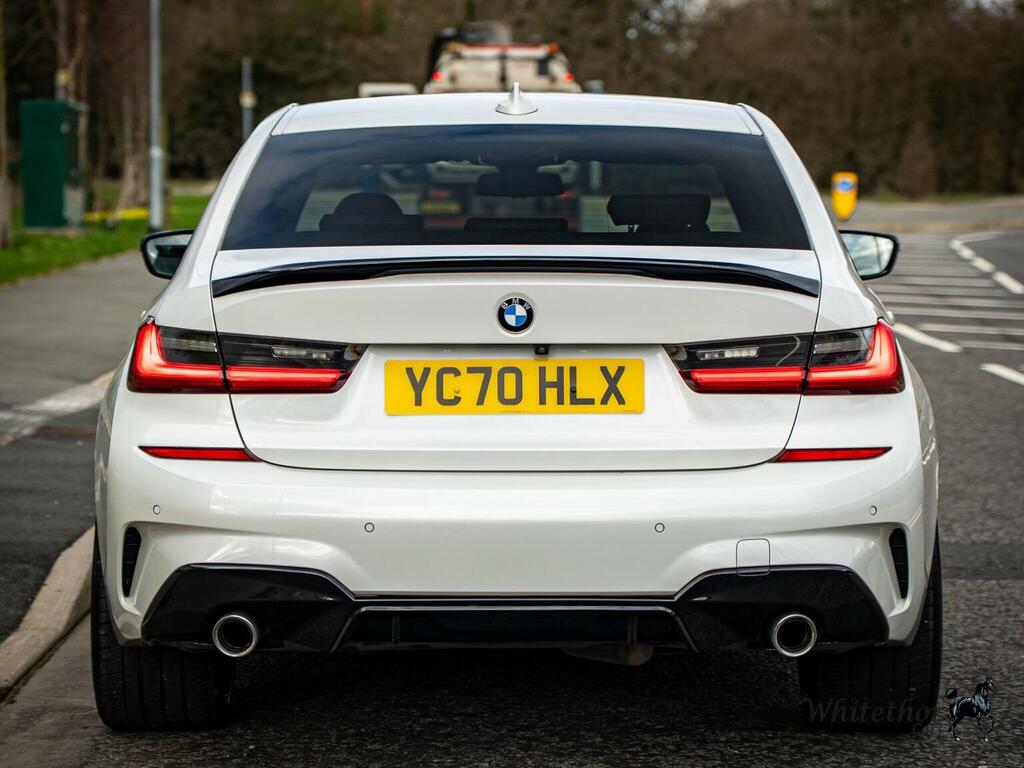 BMW 3 Series Saloon 2.0 320D Mht M Sport Euro 6 Ss YC70HLX White #5