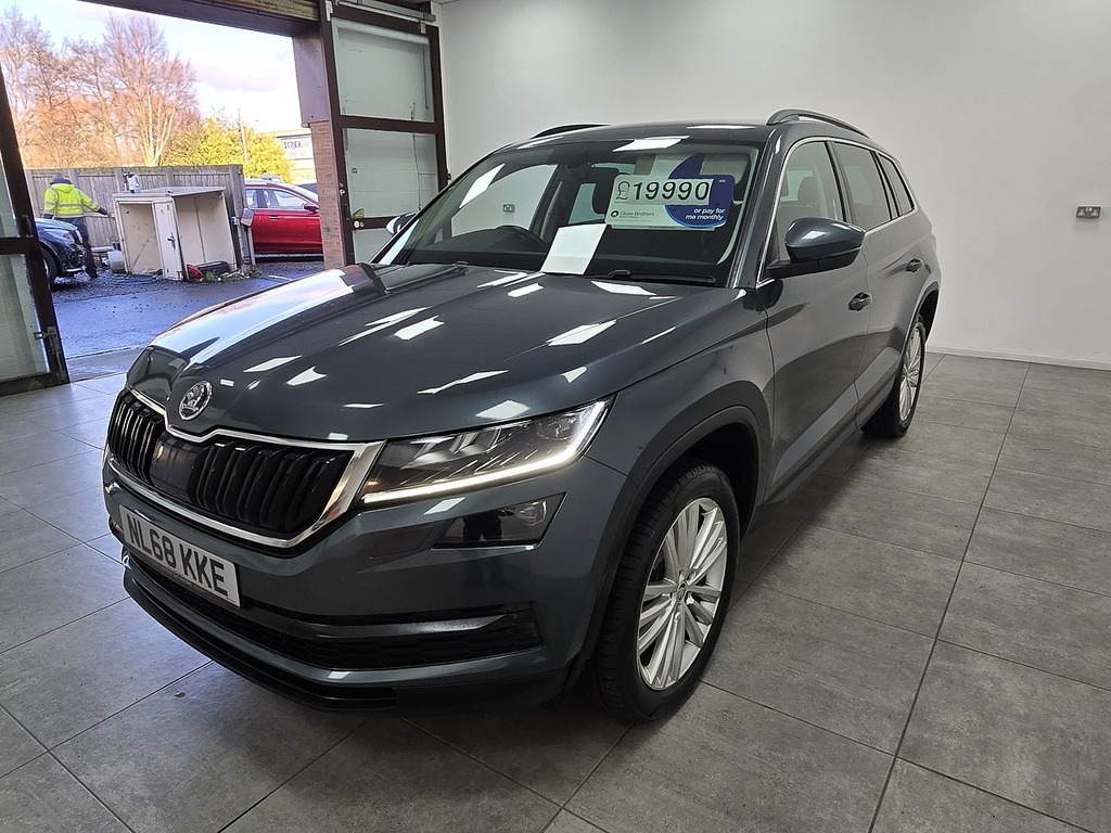Skoda Kodiaq Tdi Se L NL68KKE Grey #6