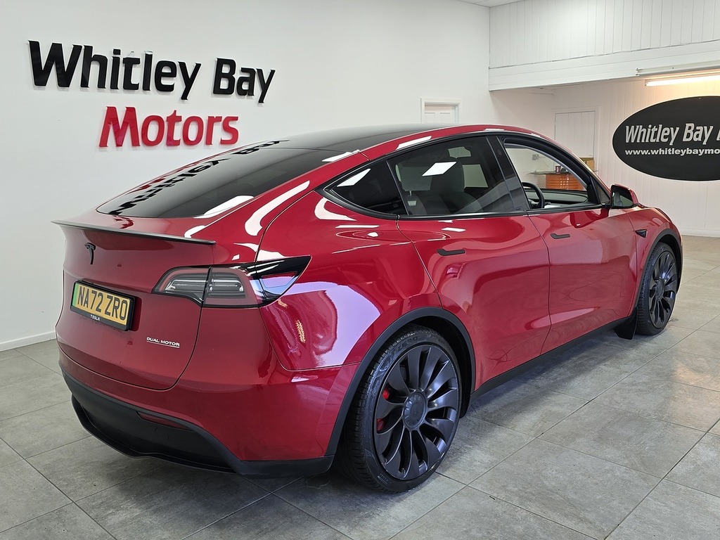 Tesla Model Y Performance NA72ZRO Red #4