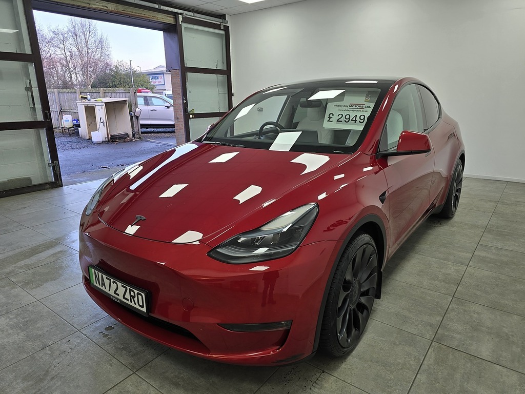 Tesla Model Y Performance NA72ZRO Red #5