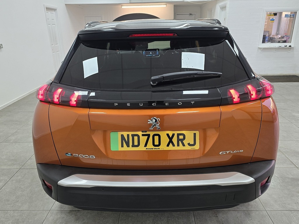 Peugeot e-2008 Gt Line ND70XRJ Orange #4