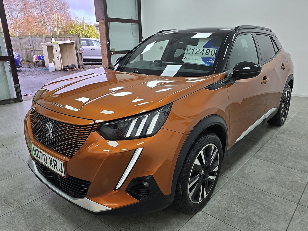 Peugeot e-2008 Gt Line ND70XRJ Orange #6