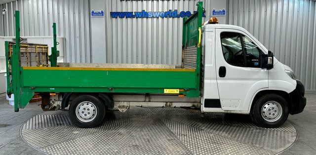 Fiat Ducato 2018 2.3 Multijet II 130 Bhp 35 Lwb Scab Dropside PE18OGU White #5