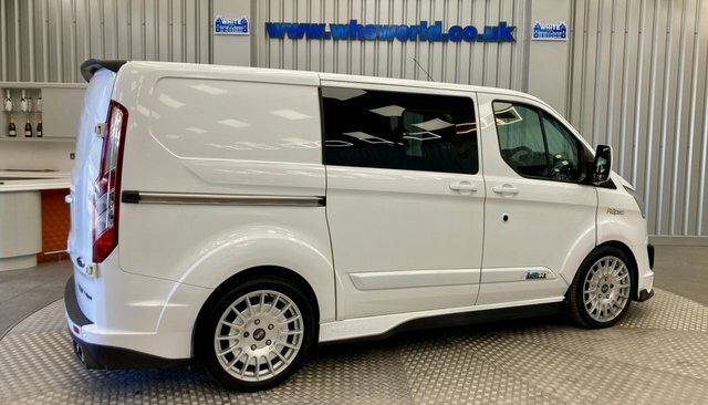 Ford Transit Custom 2018 2.0 Tdci 170 Bhp 340 L1 H1 Ms-rt Dcab Crew V YP18BFF White #4