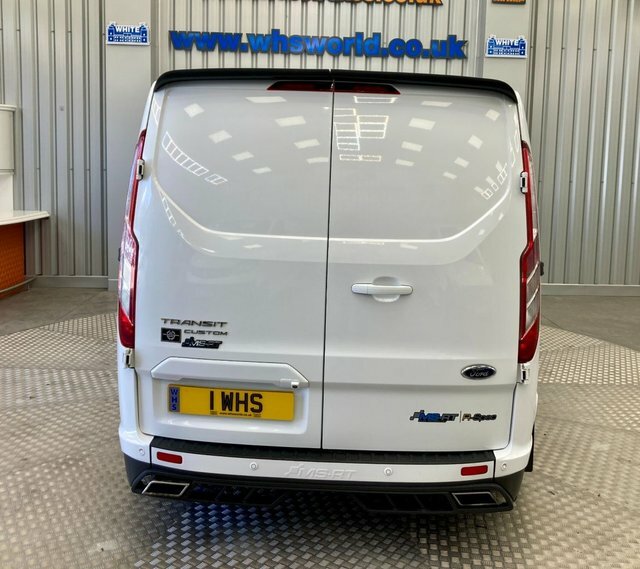 Ford Transit Custom 2018 2.0 Tdci 170 Bhp 340 L1 H1 Ms-rt Dcab Crew V YP18BFF White #6