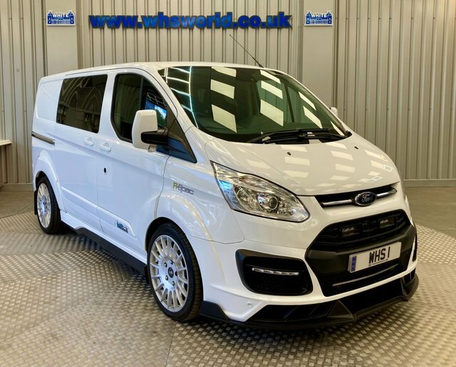 Ford Transit Custom 2018 2.0 Tdci 170 Bhp 340 L1 H1 Ms-rt Dcab Crew V YP18BFF White