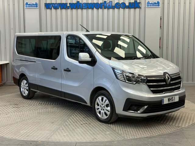 Renault Trafic 2024 2.0 Dci 170 Bhp Ll30 L2 H1 Sport 9 Seater Min Grey