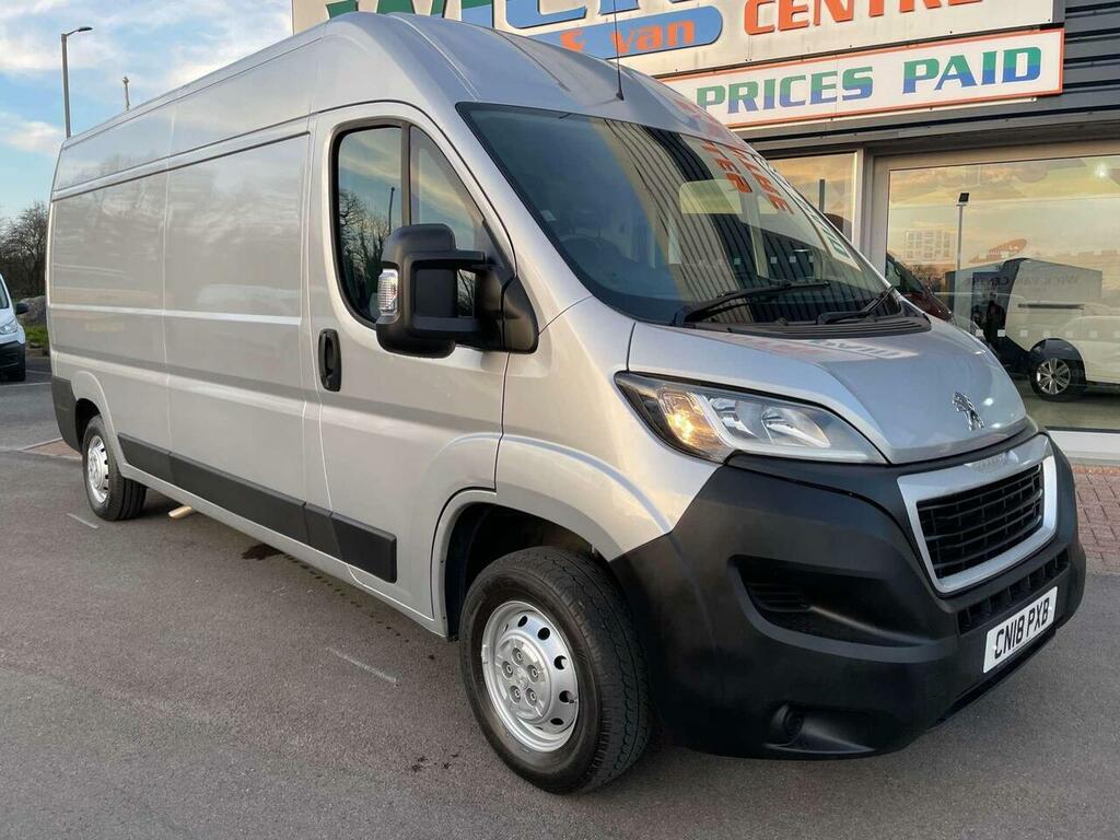 Peugeot Boxer Boxer Boxer 2.0 Bluehdi 335 Professional Panel Van CN18PXB Silver #3