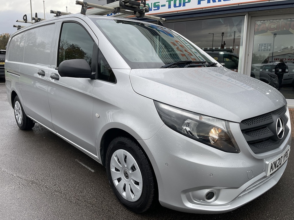 Mercedes-Benz Vito 1.7 110 Cdi Progressive Panel Van Manua KN20YPC Silver #3