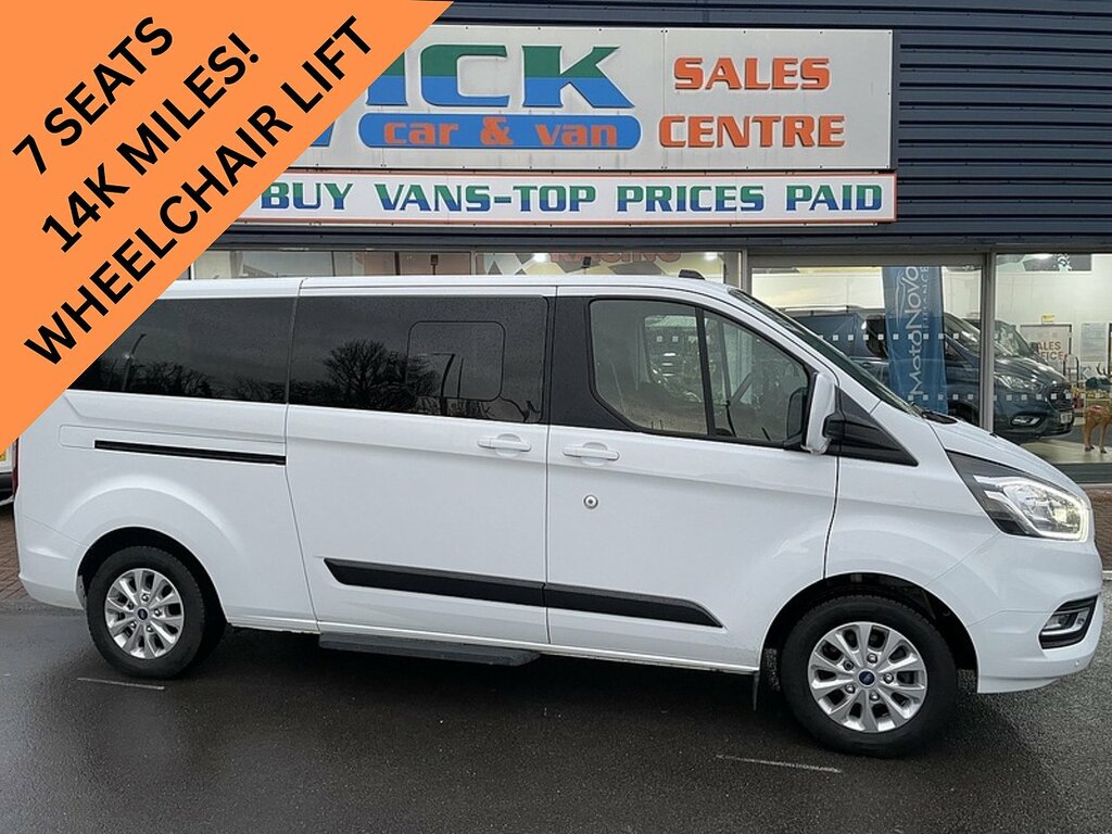 Ford Tourneo Custom 2.0 320 Ecoblue Zetec Minibus Double Cab Diese White