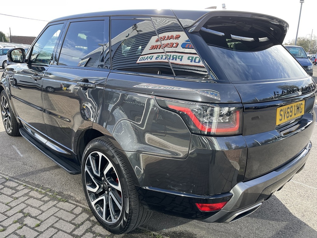 Land Rover Range Rover Sport 3.0 Sd V6 Hse Suv 4Wd Euro 6 Ss SV69UMG Grey #6