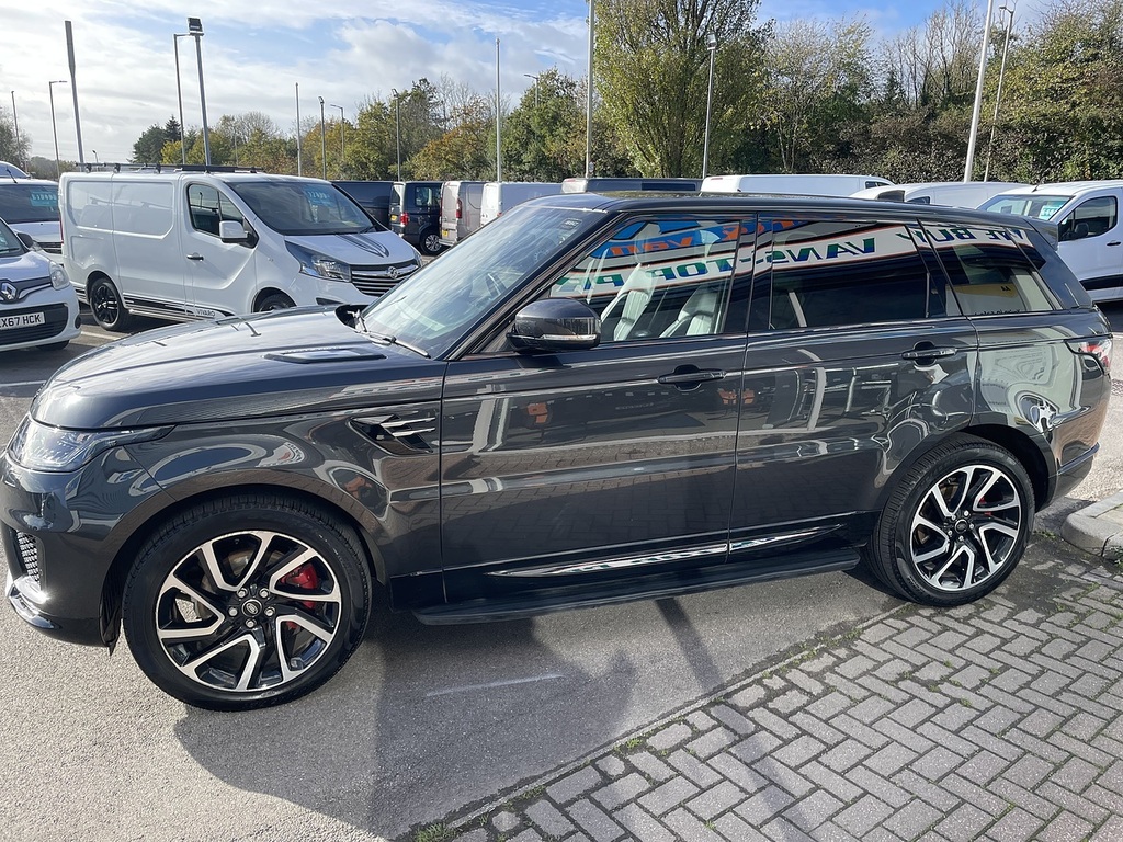 Land Rover Range Rover Sport 3.0 Sd V6 Hse Suv 4Wd Euro 6 Ss SV69UMG Grey #5