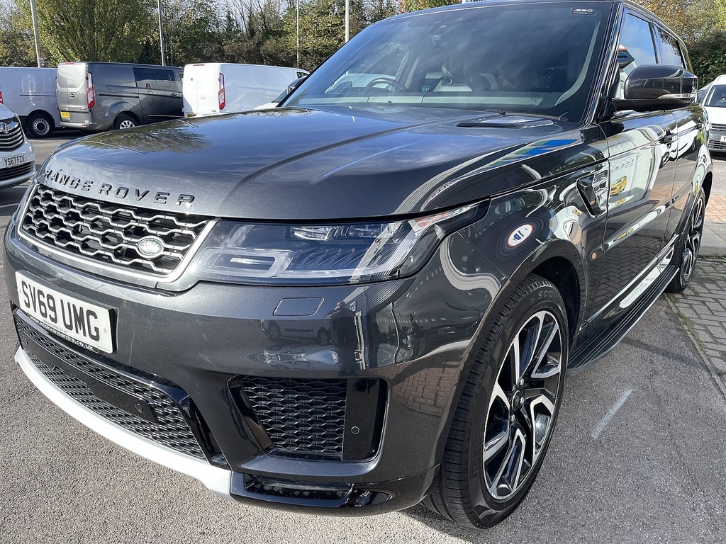 Land Rover Range Rover Sport 3.0 Sd V6 Hse Suv 4Wd Euro 6 Ss SV69UMG Grey #4