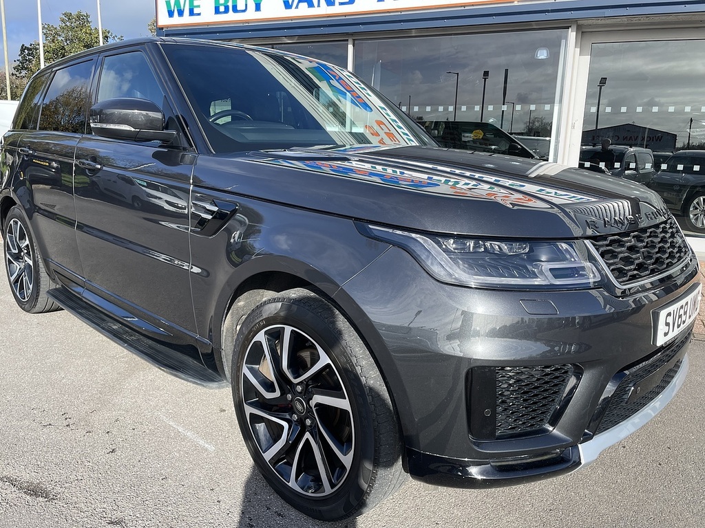 Land Rover Range Rover Sport 3.0 Sd V6 Hse Suv 4Wd Euro 6 Ss SV69UMG Grey #2