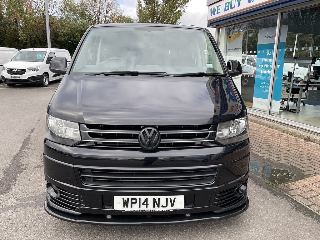 Volkswagen Transporter 2.0 Tdi T32 Highline Kombi L2 H1 Black #3