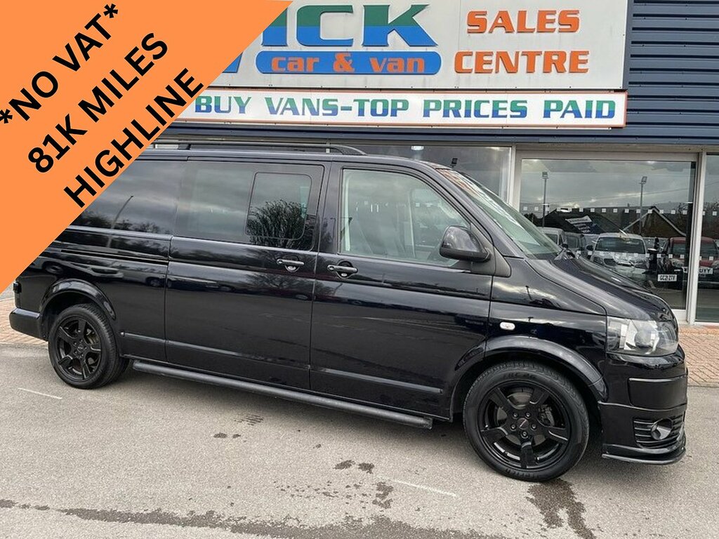 Volkswagen Transporter 2.0 Tdi T32 Highline Kombi L2 H1 Black