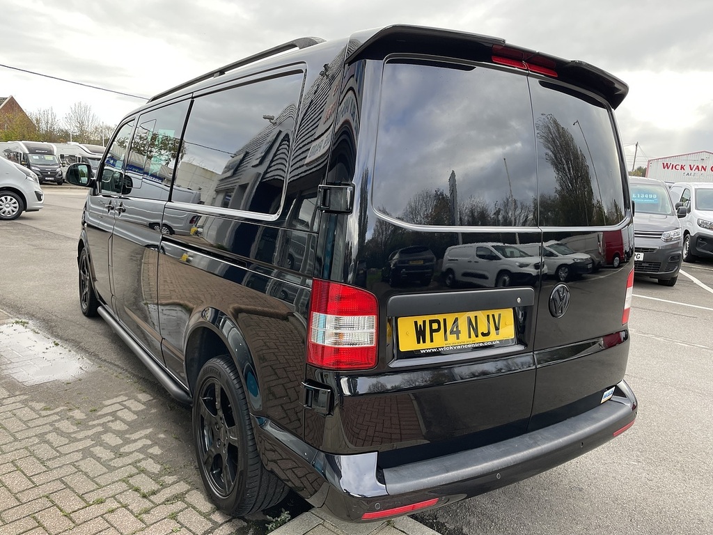 Volkswagen Transporter 2.0 Tdi T32 Highline Kombi L2 H1 Black #6