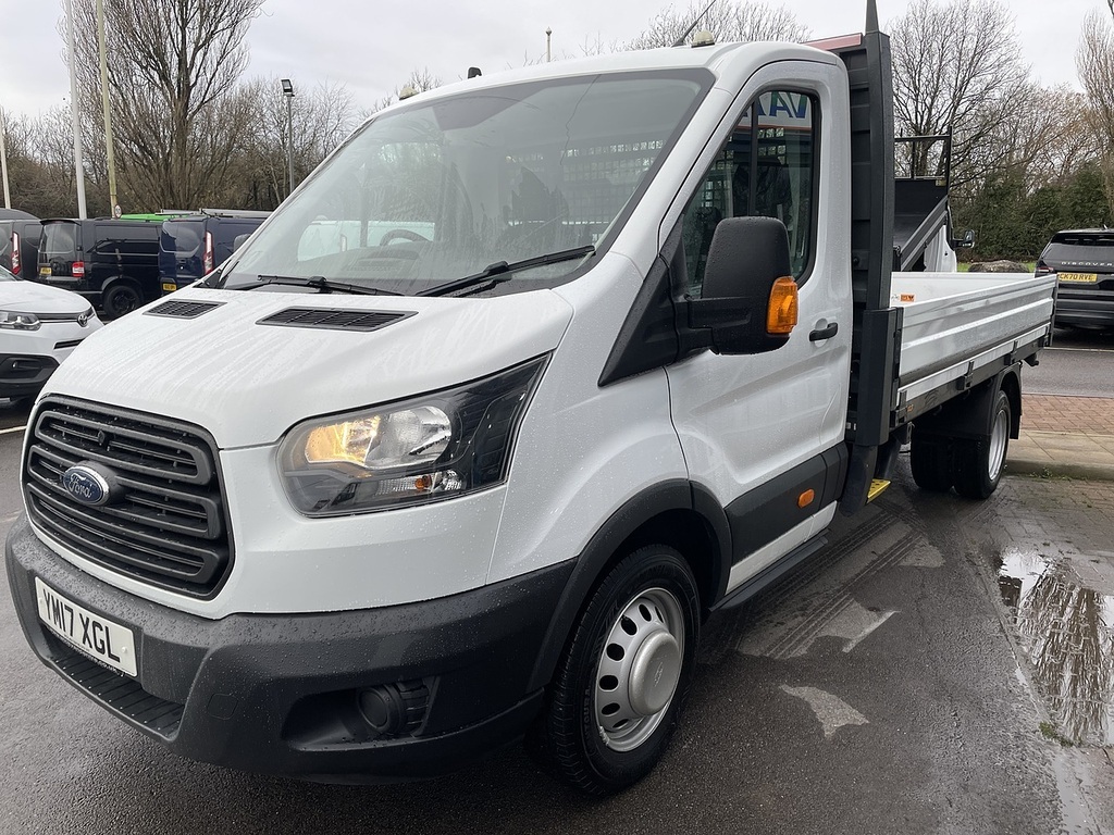 Ford Transit Custom 2.0 350 Ecoblue Lwb Dropside Rwd YM17XGL White #4