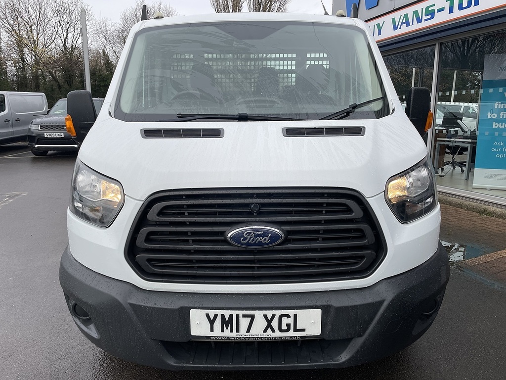 Ford Transit Custom 2.0 350 Ecoblue Lwb Dropside Rwd YM17XGL White #3