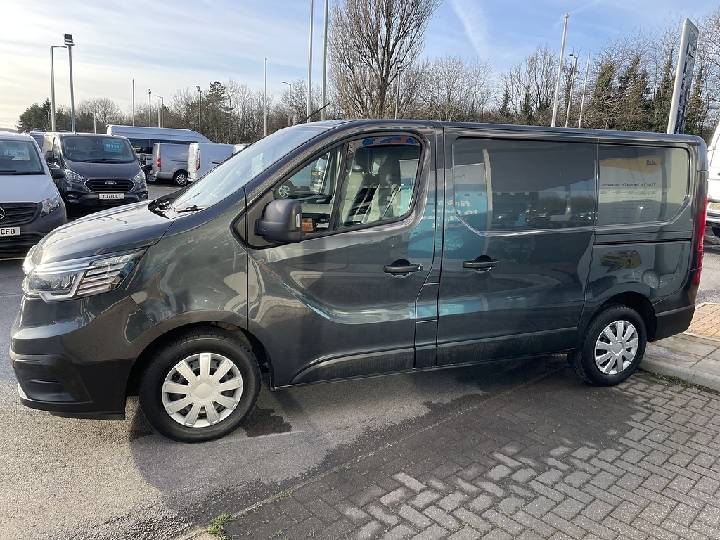 Renault Trafic 2.0 Dci Blue Sl28 Business Panel Van M DL72FDD Grey #6