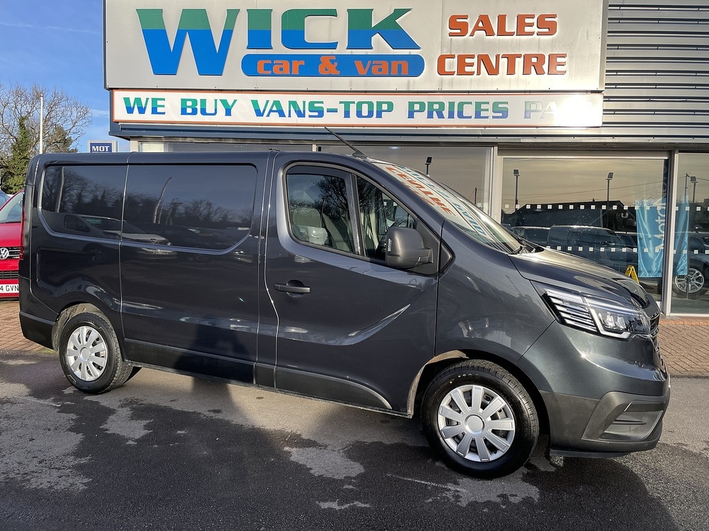 Renault Trafic 2.0 Dci Blue Sl28 Business Panel Van M DL72FDD Grey #2