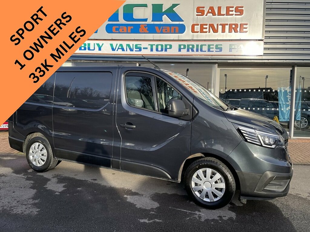 Renault Trafic 2.0 Dci Blue Sl28 Business Panel Van M Grey