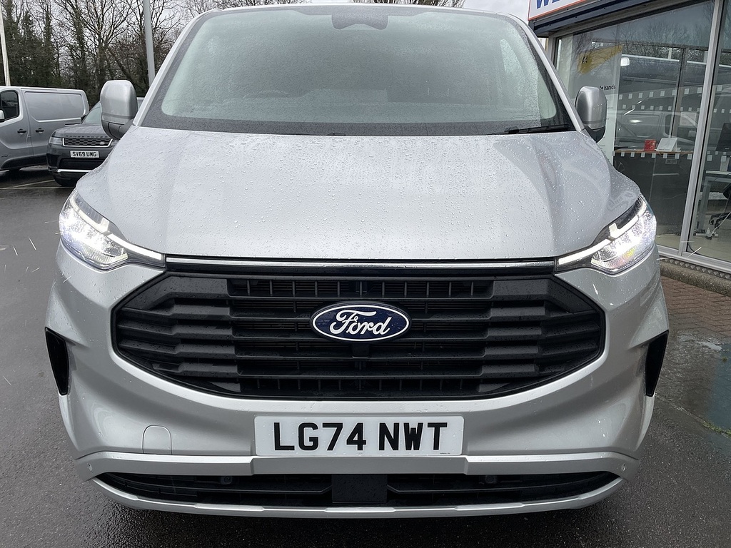 Ford Transit Custom 2.0 300 Ecoblue Limited Panel Van Manua LG74NWT Silver #3