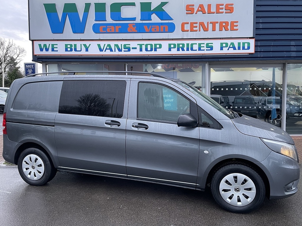 Mercedes-Benz Vito 2.1 114 Cdi Progressive Crew Van Double Cab Di Grey #2