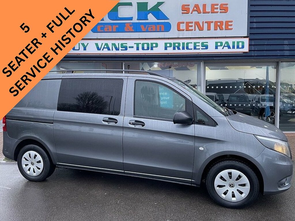 Mercedes-Benz Vito 2.1 114 Cdi Progressive Crew Van Double Cab Di Grey