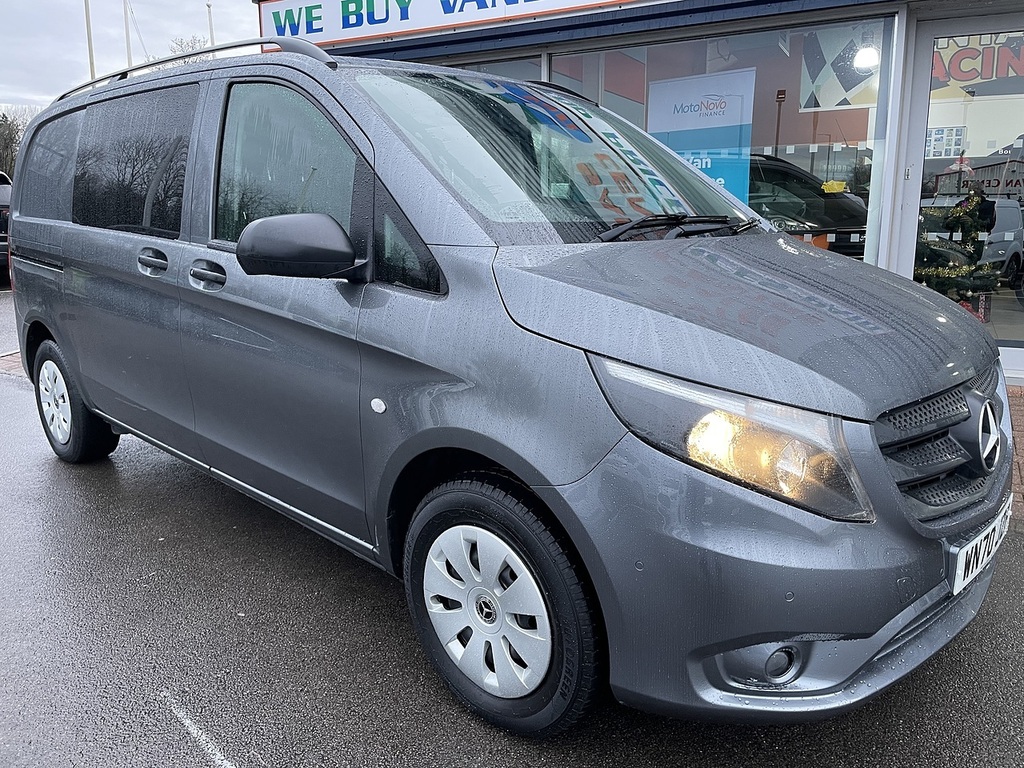 Mercedes-Benz Vito 2.1 114 Cdi Progressive Crew Van Double Cab Di Grey #3