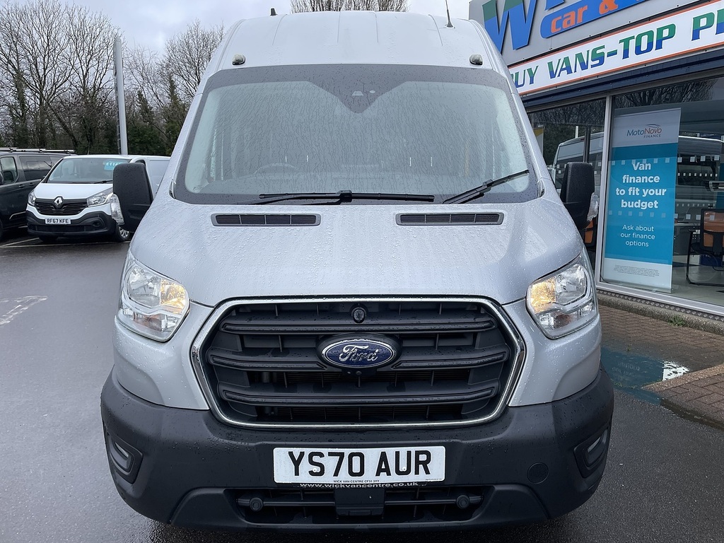 Ford Transit Custom 2.0 460 Ecoblue Trend Minibus Double Cab Diese YS70AUR Silver #3