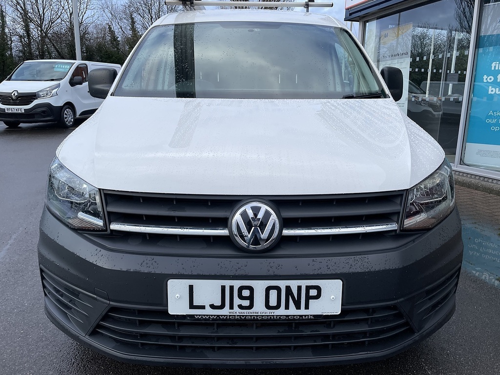 Volkswagen Caddy 2.0 Tdi C20 Bluemotion Tech Startline Panel Van LJ19ONP White #3