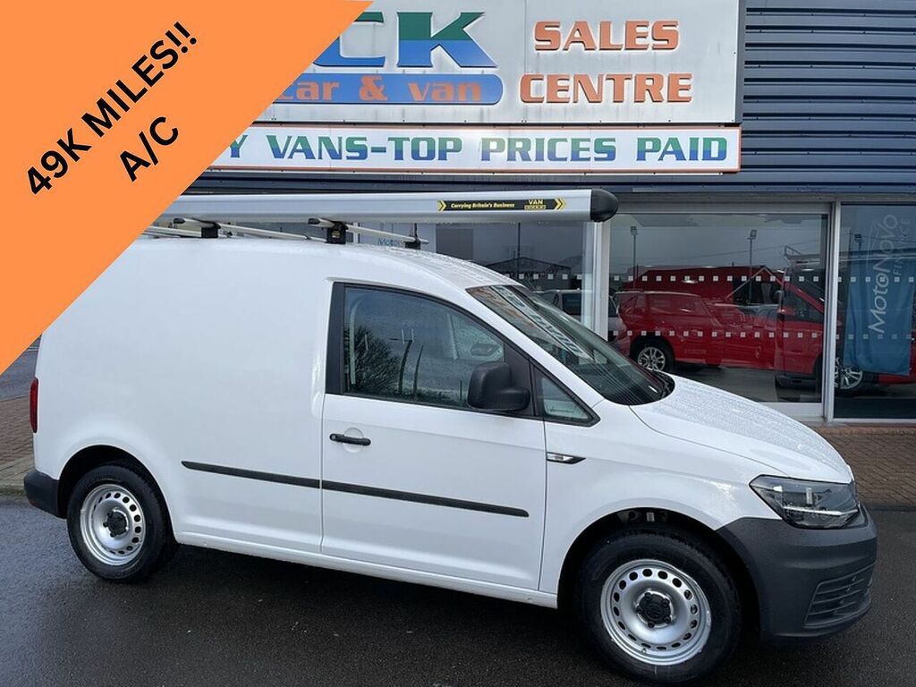 Volkswagen Caddy 2.0 Tdi C20 Bluemotion Tech Startline Panel Van White
