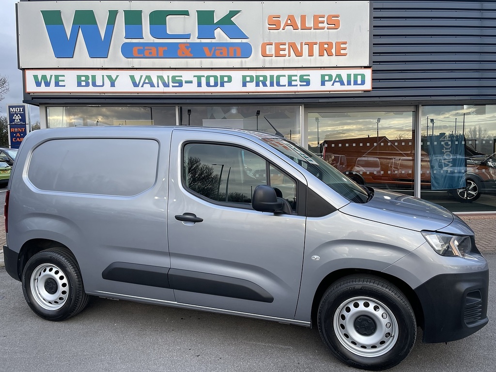 Peugeot Partner 1.5 Bluehdi 1000 Grip Premium Standard Panel Van 5 BN22OMD Grey #2