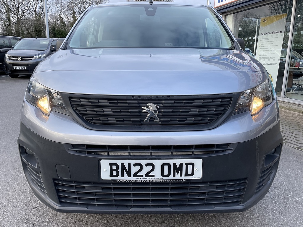 Peugeot Partner 1.5 Bluehdi 1000 Grip Premium Standard Panel Van 5 BN22OMD Grey #4