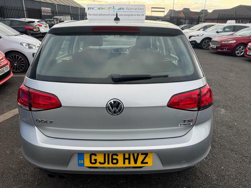 Volkswagen Golf 1.4 Tsi Bluemotion Tech Match Edition Dsg Euro 6 GJ16HVZ Silver #4
