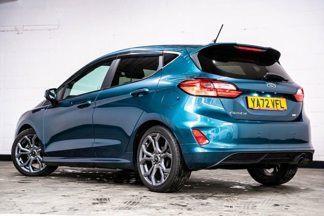 Ford Fiesta 2023 1.0T Ecoboost Mhev St-line Edition Hatchback YA72VFL Blue #3