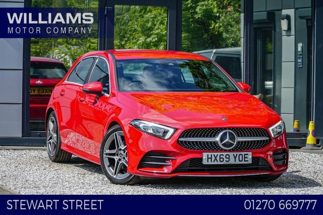 Mercedes-Benz A Class 2019 1.5 A180d Amg Line Premium Saloon Diese Grey