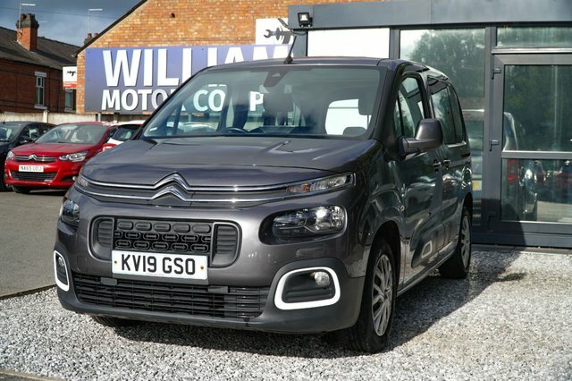 Citroen Berlingo 2019 1.2 Puretech Feel M Mpv Eur KV19GSO Grey #3