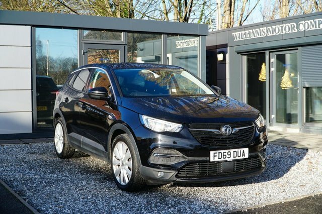 Vauxhall Grandland X 2019 1.2 Turbo Elite Nav Suv 6Sp FD69DUA Black #5